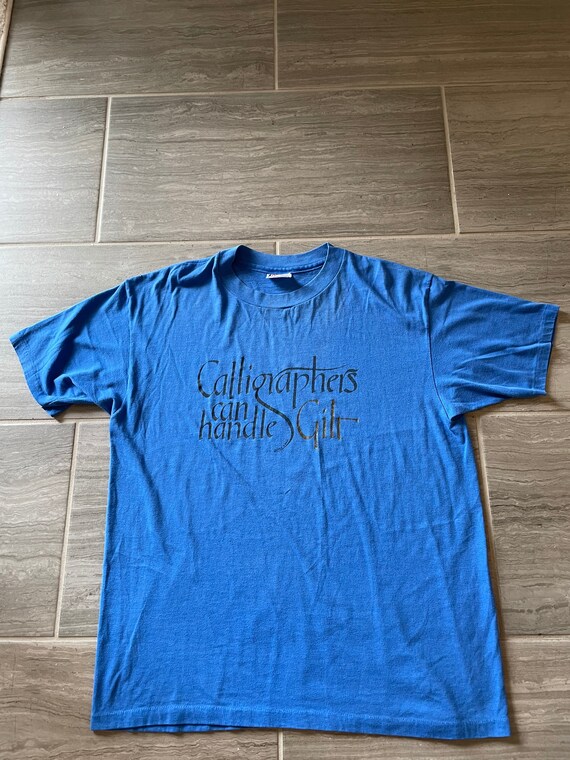 Calligraphy pun tee