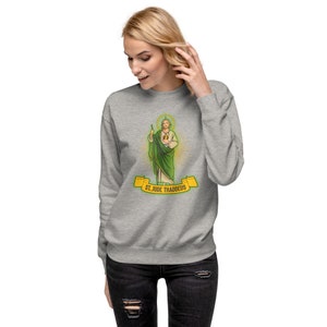 Saint Jude Thaddeus, San Judas Tadeo, Unisex Premium Sweatshirt