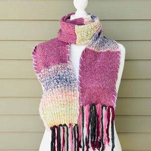 Boho Upcycled Scarf