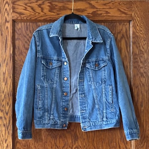 Vintage Steel Denim Trucker&#39;s Jacket