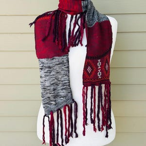 Boho Upcycled Scarf