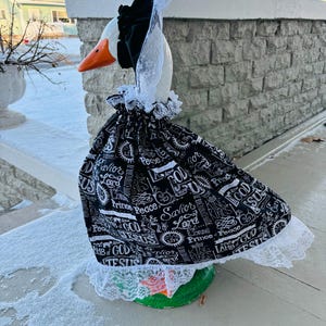 Two Piece Porch Goose Outfit Christian Theme