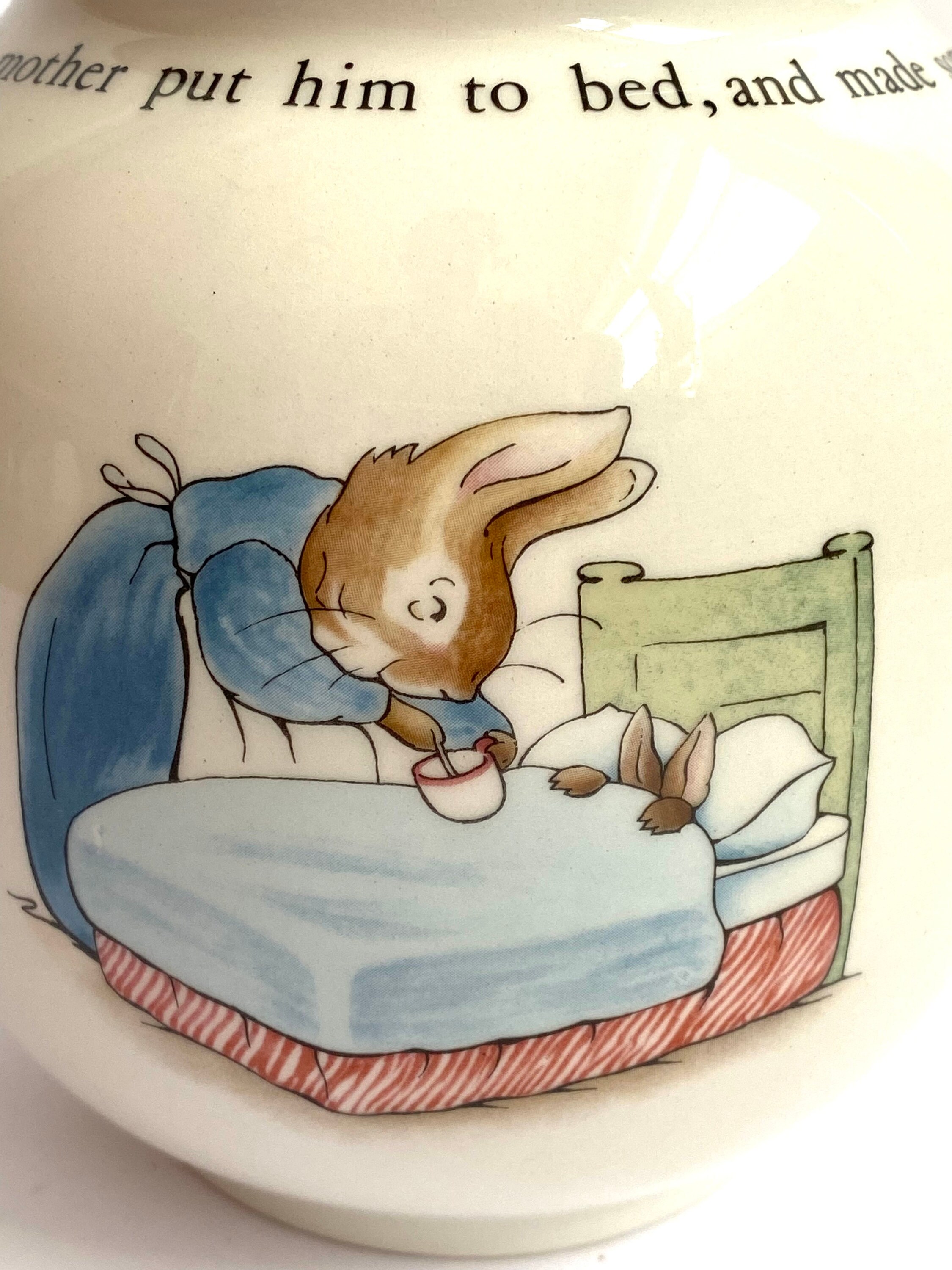 Wedgwood Peter Rabbit Teapot and Lid Etsy