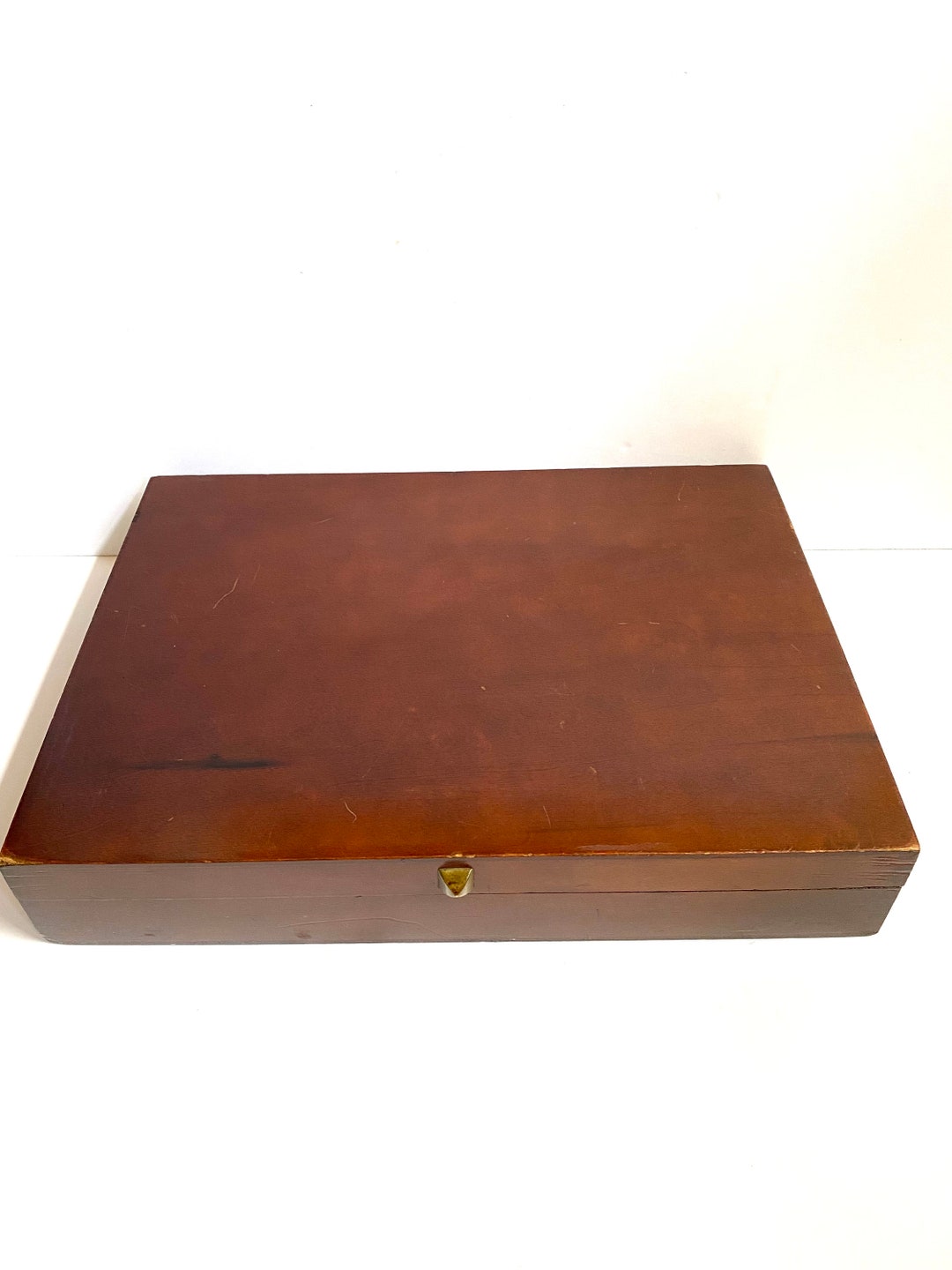 MCM Flatware Chest With Dovetailed Corners and Platinum Lining Etsy