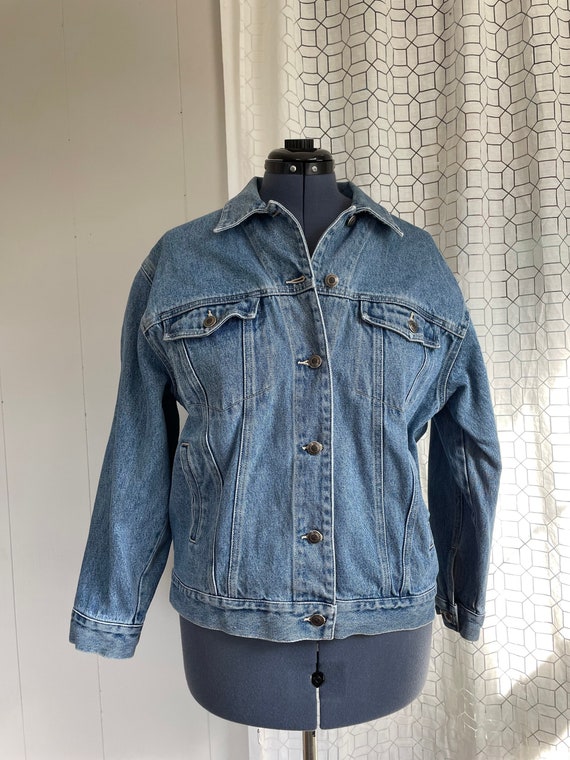 Vintage 1990s denim jacket - image 5