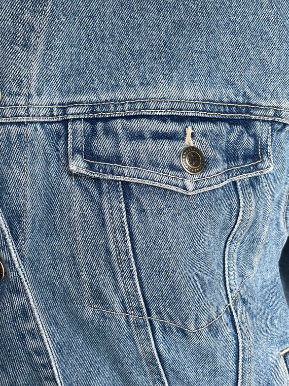 Vintage 1990s denim jacket - image 4