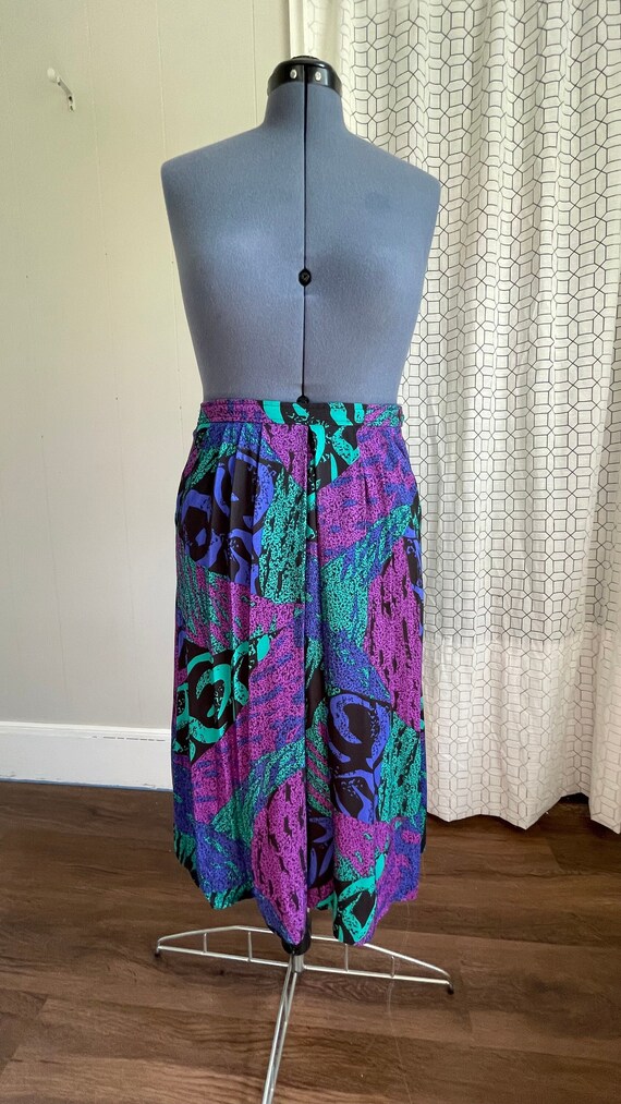 Vintage 1990s graphic pattern skirt