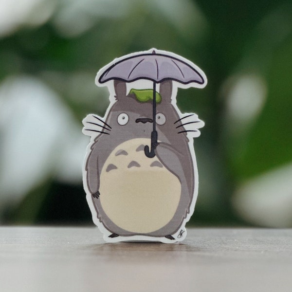 Totoro Leaf Sticker