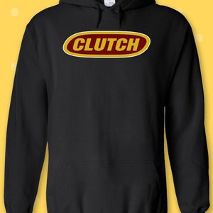 NEW OFFICIAL Clutch /'Classic Logo/' Pullover Hoodie