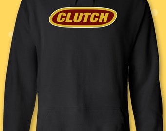 NEW OFFICIAL Clutch /'Classic Logo/' Pullover Hoodie