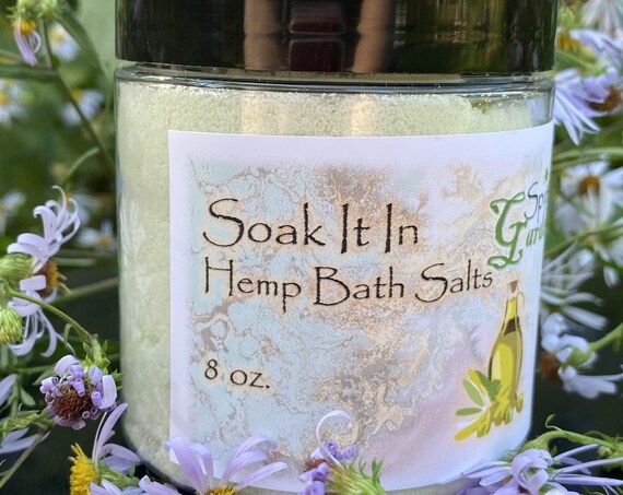 Soak It In Hemp Bath Salts