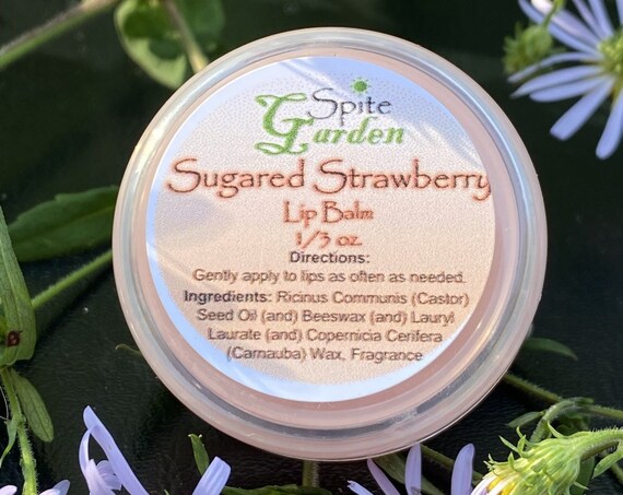 Sugared Strawberry Lip Balm