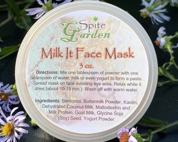 Milk It Face Mask