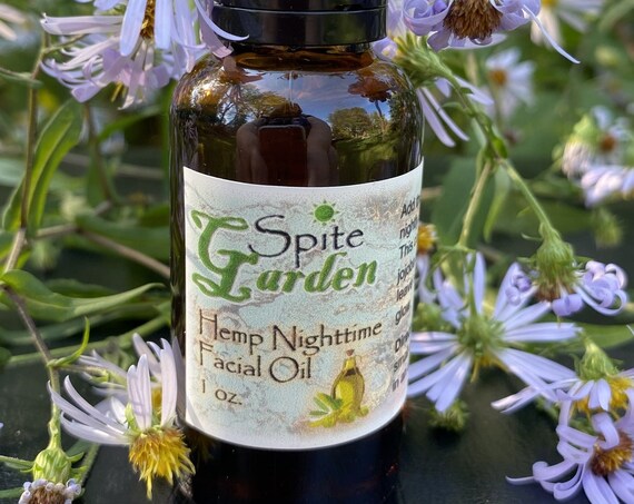 Hemp Nighttime Facial Oil