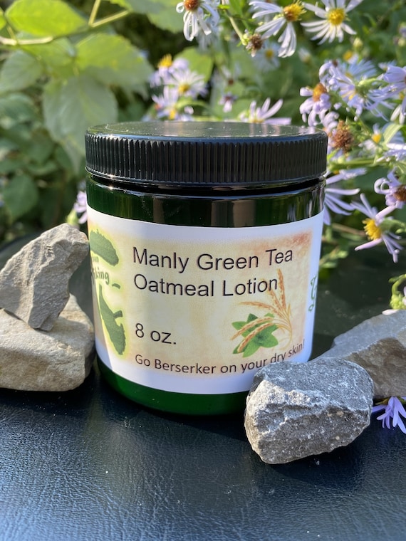 Manly Green Tea Oatmeal Lotion