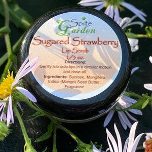 Sugared Strawberry Lip Scrub