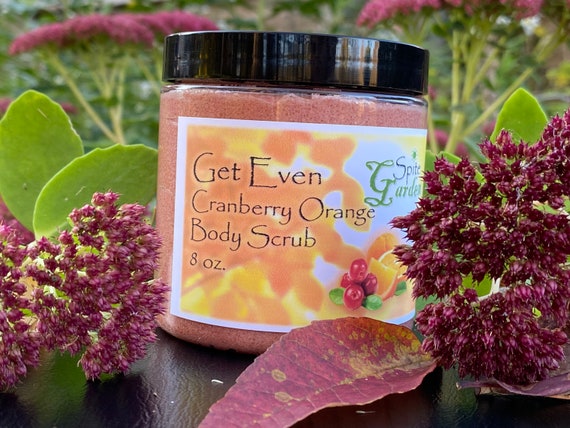 Get Even Cranberry Orange Body Scrub