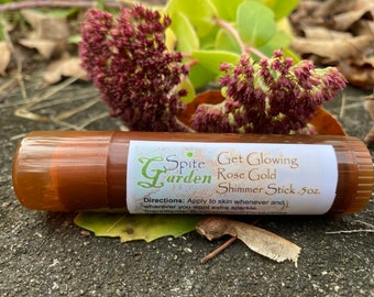 Get Glowing Rose Gold Shimmer Stick
