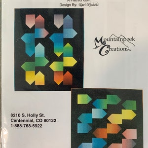 Quilt Pattern Journey A Pieced Quilt by Mountainpeek Creations FREE SHIPPING