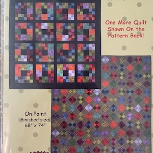 Quilt Pattern Four Patch Fun by Folk Art Designs FREE SHIPPING
