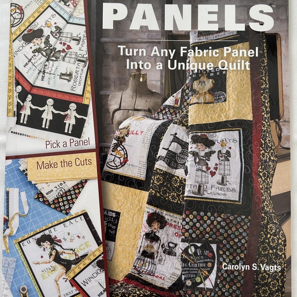 Learn to Quilt with Panels Book By Annie's Quilting FREE SHIPPING