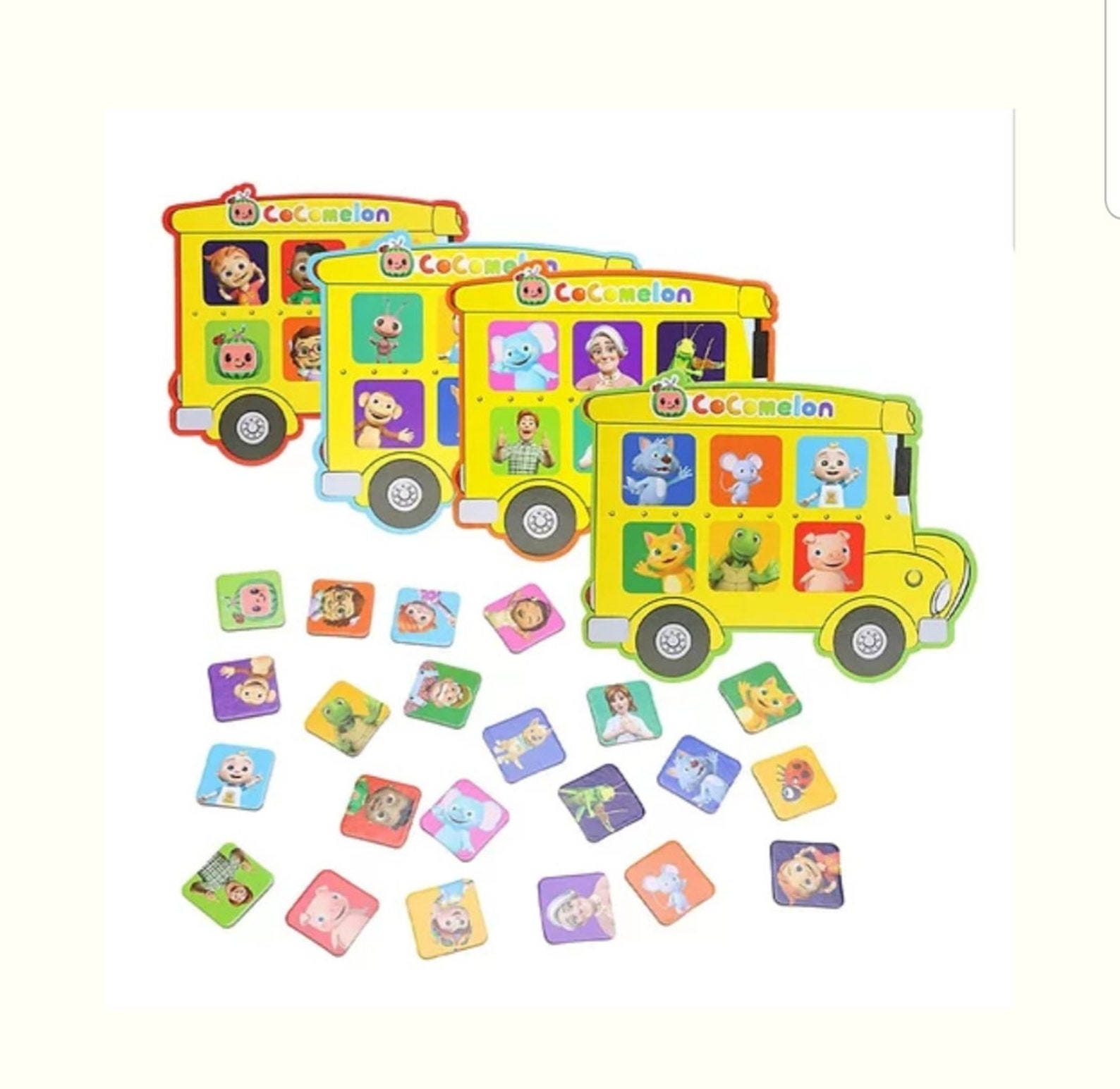 Bus Bingo Game Etsy