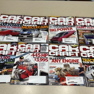 8- 2005 & 2006 Car Craft Magazines