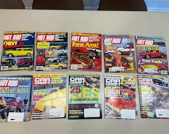 10- 1980’s & 1990’s Car Magazines