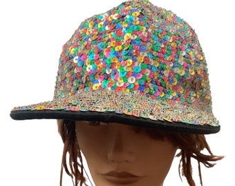 Vintage sequin hat