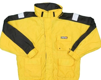 Polo Sport 90s Y2K Neon Orange Vintage Oversize Windbreaker