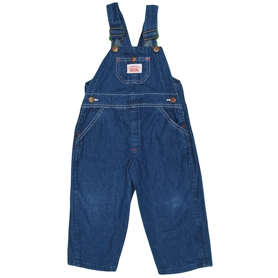 Vintage Round House Baby Overalls Gem