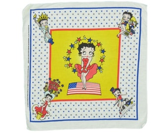 2001 Vintage Betty Boop Bandana