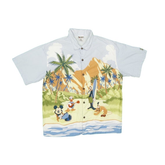 vintage disney hawaiian shirts