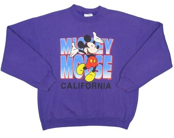 1990s Vintage Mickey Mouse California Sweater Size XL