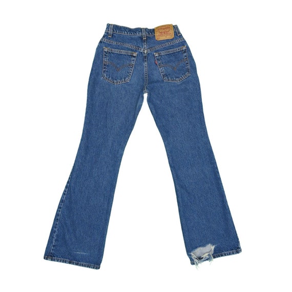 Levi's　519  90s w29 l31 1990s Vintage Levis 519 Low Rise Flared Jeans 26x31 - Etsy