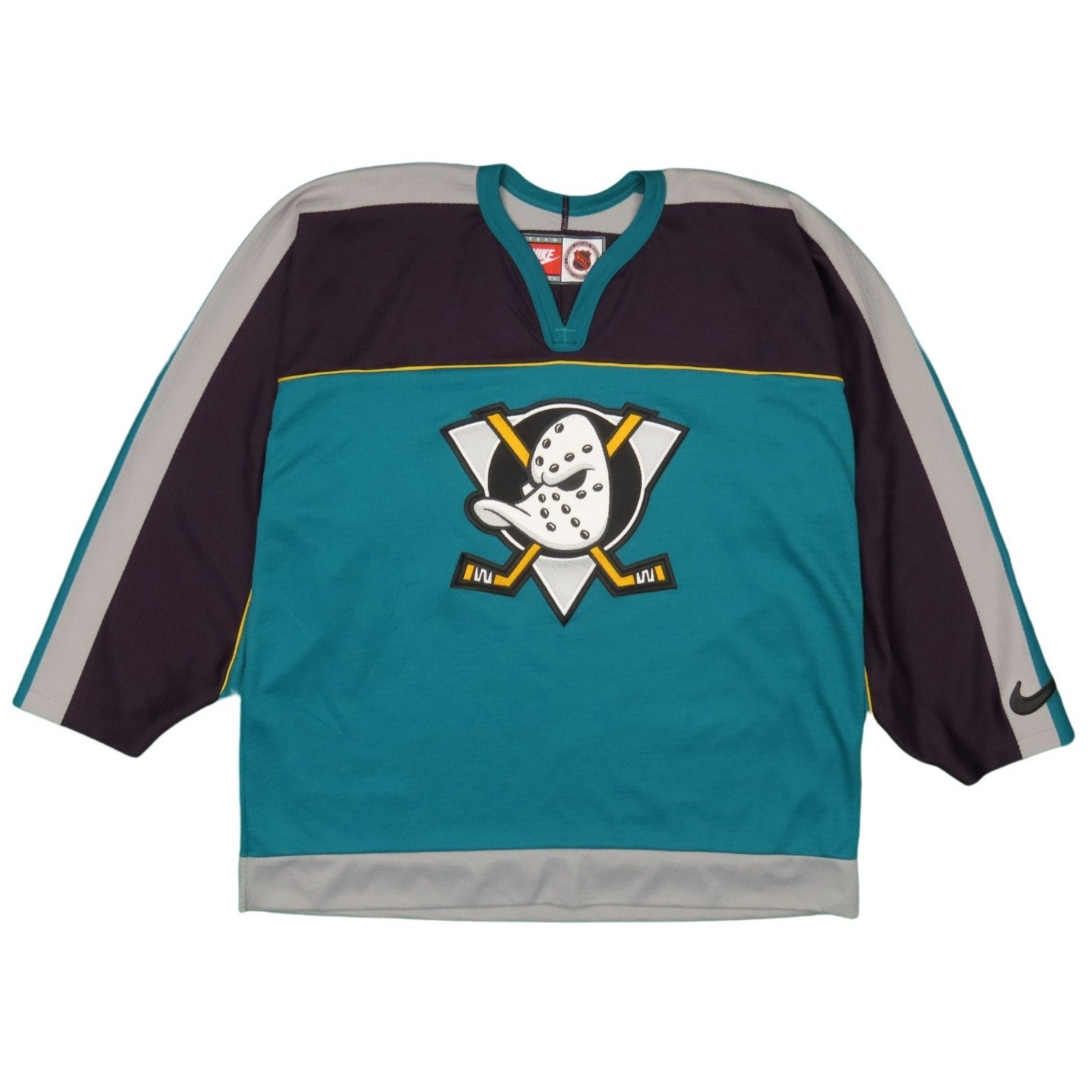 Deadstock Mighty Ducks Hockey Jersey T-shirt Nwt As-is