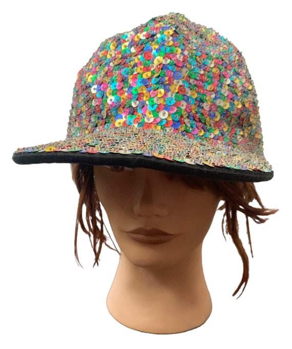 Vintage sequin hat