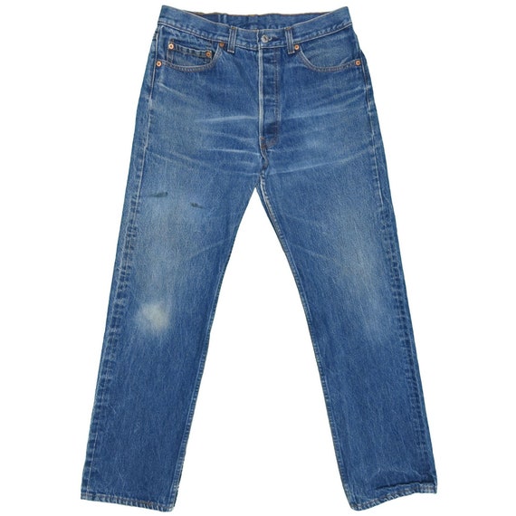 31 - 1990s Vintage Levis 501 Jeans 31x30 - Gem
