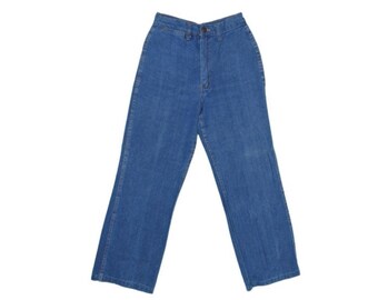 1980s Vintage High Waisted Jeans 24x25