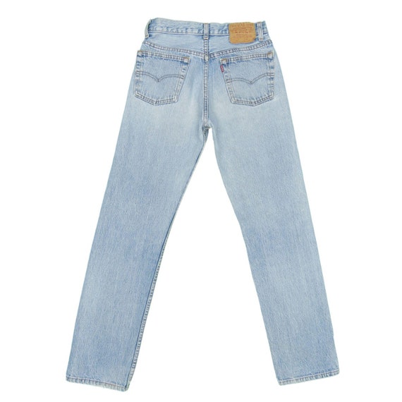 1990s Vintage Levis 501 Distressed Jeans 27x31 - image 2