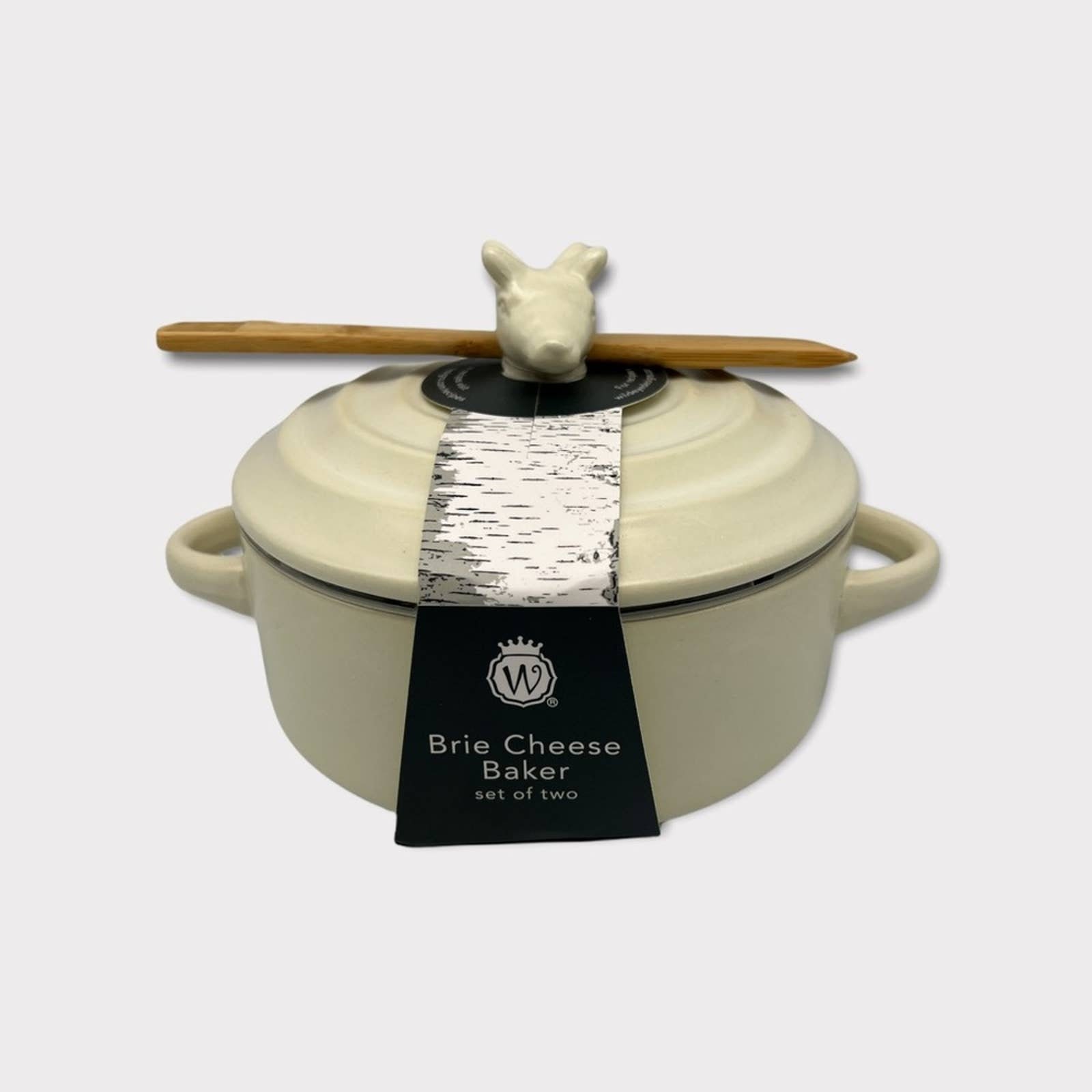 Wildeye Designs Brie Cheese Baker Set of Two 