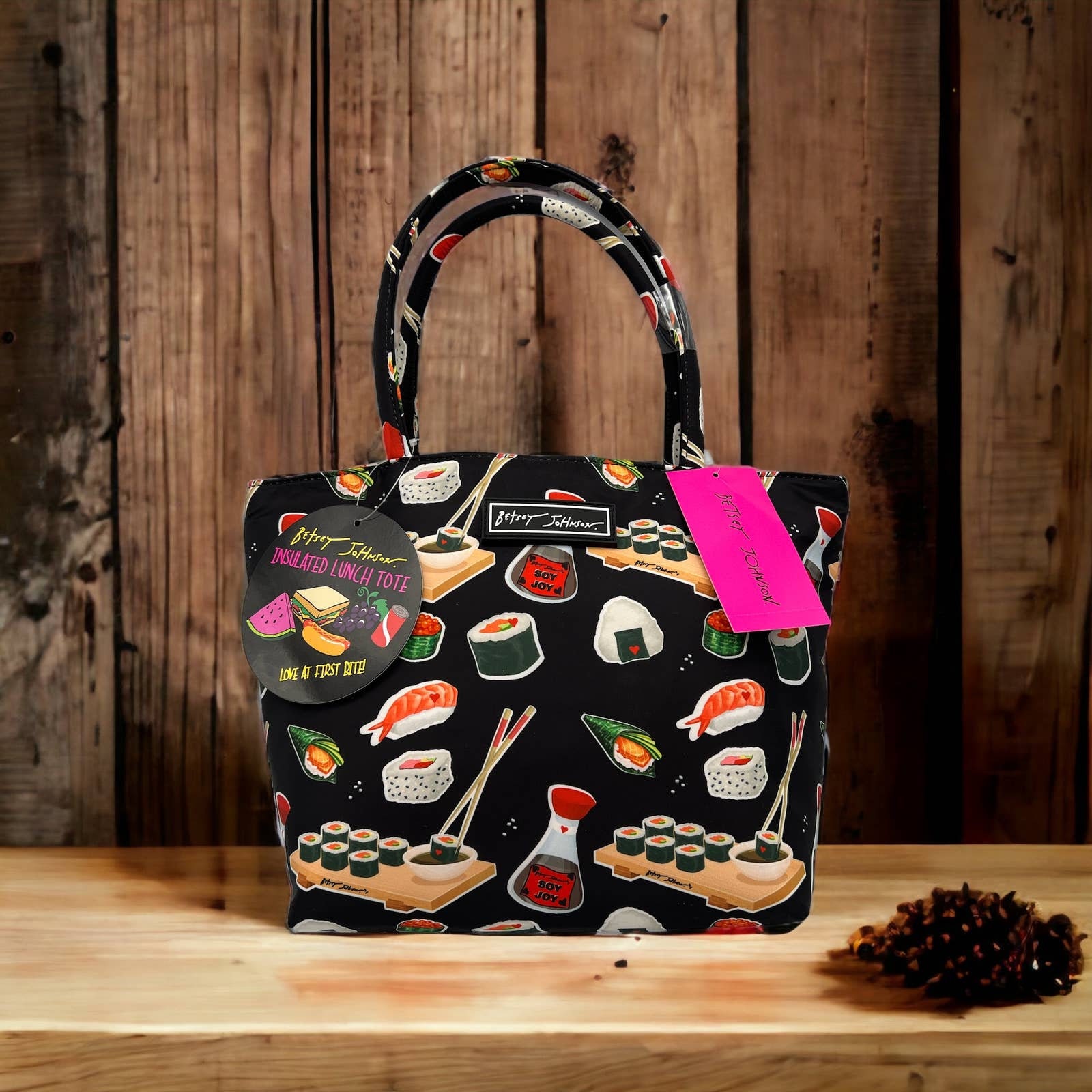 Betsey Johnson Insulated Sushi Lunch Tote Etsy
