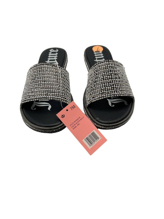Juicy couture yippy women's slide 2025 sandals