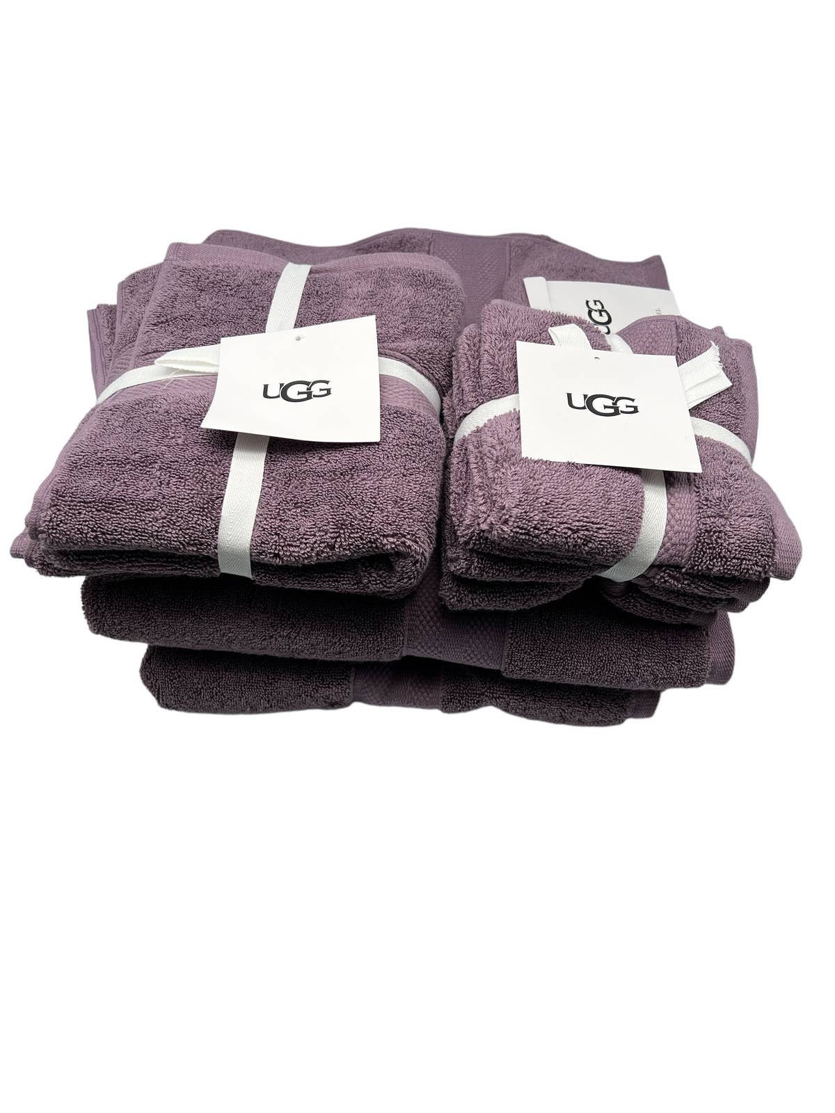 UGG Pasha Organic Bath Towel Set of 8 Etsy India
