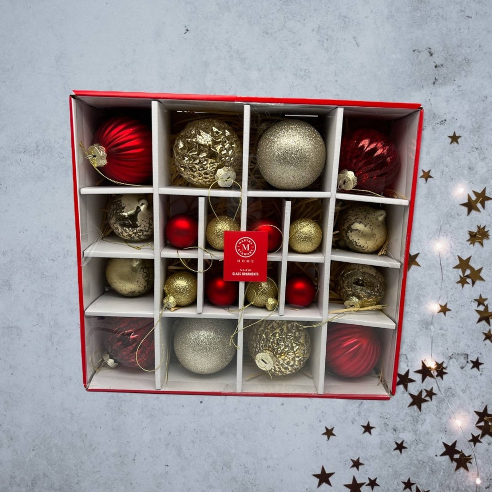 martha stewart collection christmas ornaments