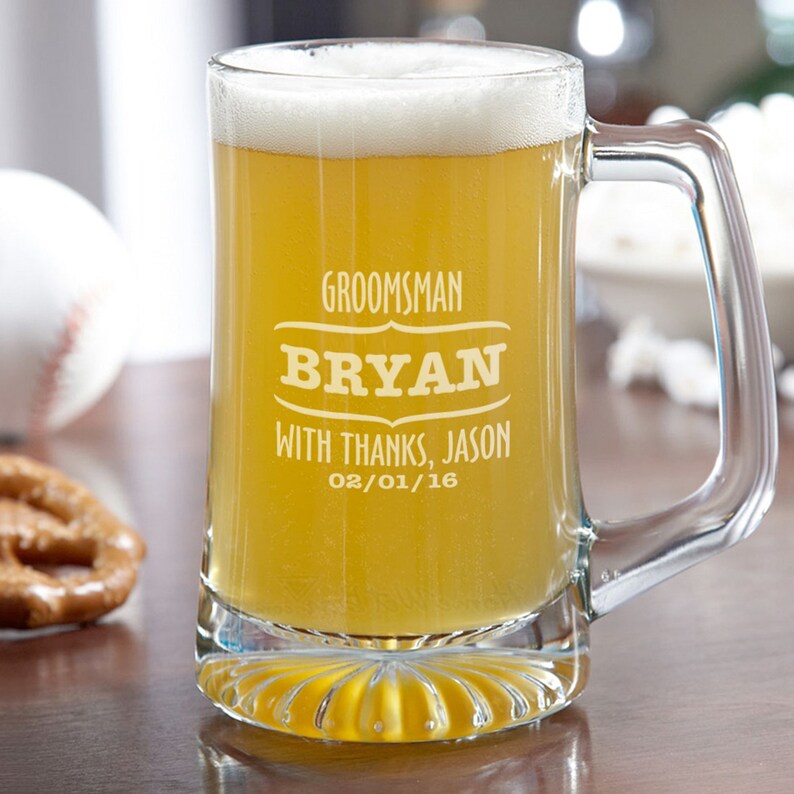 Personalized Beer Mug Etsy