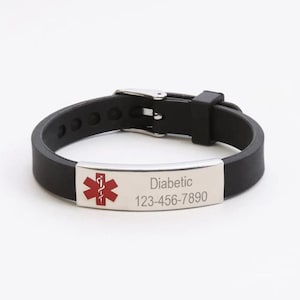 Personalized Medical ID Bracelet