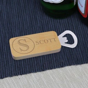 Personalized Wooden Bottle Opener