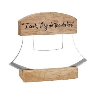 Personalized 5 inch Alaskan Ulu Knife, Chopper Slicer Cutter Hashing Chopping Mincing Cleaver with Wooden Stand Sheath Arthritic Tool