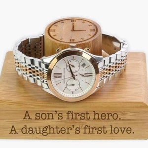 Engraved Jewelry/ Watch Display Stand